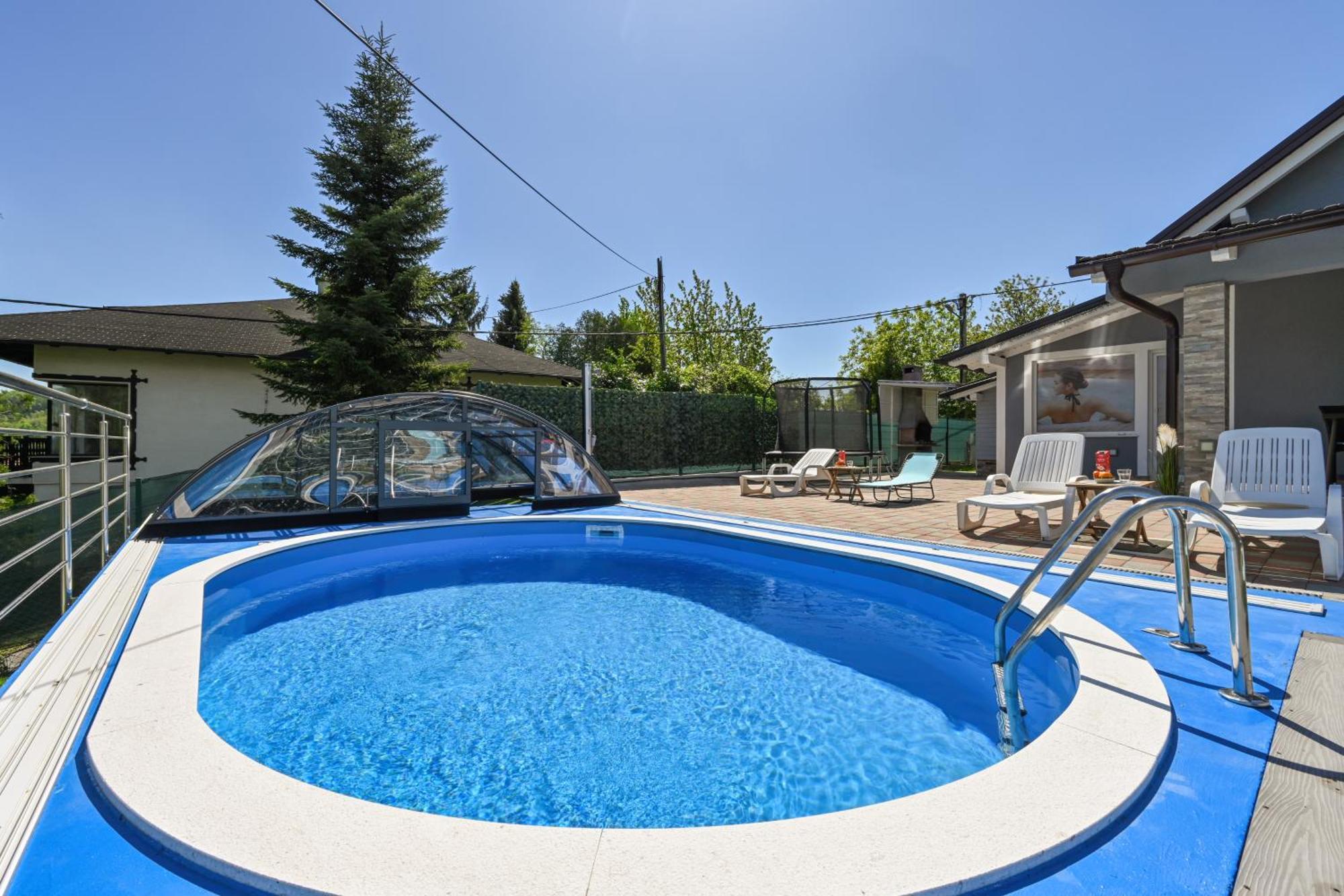 Cvetkova Hiza Sa Jacuzzijem Vila Tuheljske Toplice Exterior foto